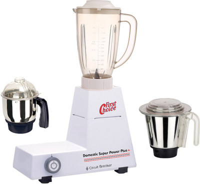 

Firstchoice ABS Body MGJ-WFJ16-53 600 W Mixer Grinder(Multicolor, 3 Jars)