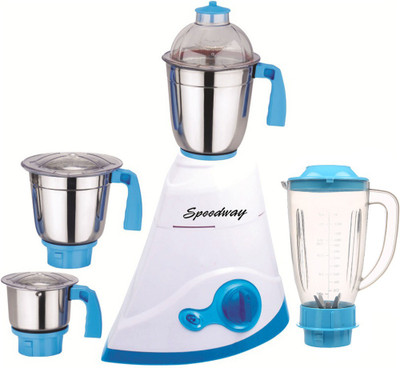 

speedway ABS Body MG16-WFJ78 750 W Juicer Mixer Grinder(Multicolor, 4 Jars)