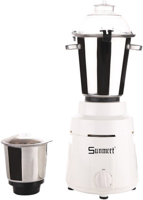 

Sunmeet SM_COMR_1200Watts_MA17 1200 W Mixer Grinder(White, 2 Jars)