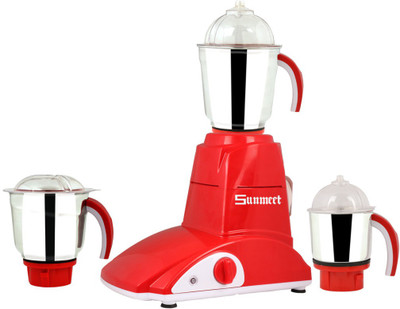 

Sunmeet SM 1000 StyloRed 1000 W Mixer Grinder(Red, 3 Jars)