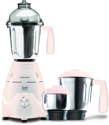 

Morphy Richards Icon Essential 600 W Mixer Grinder(White, 3 Jars)