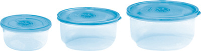 

3 Piece Container Set Grocery Container(Pack of 3, Blue)