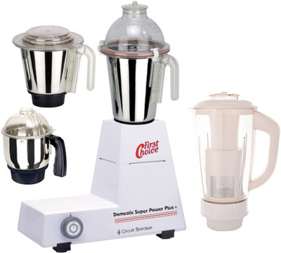 

Firstchoice FC-MG16 100 750 W Mixer Grinder(White, 4 Jars)