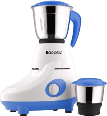 

Borosil StarII 500 W Mixer Grinder(Blue and White, 2 Jars)