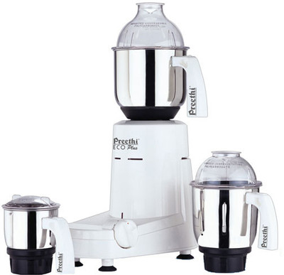

Preethi Eco Plus - MG 138 550 W Mixer Grinder(3 Jars)