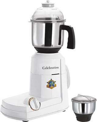 

Celebration MG16-516 600 W Mixer Grinder(Multicolor, 2 Jars)