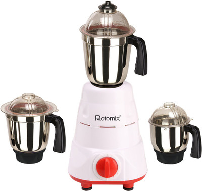 

Rotomix Roto 1000 BajajRed 1000 W Mixer Grinder(Red, 3 Jars)