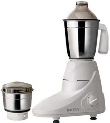 

Baltra BMG 115 500 W Mixer Grinder(White, 2 Jars)