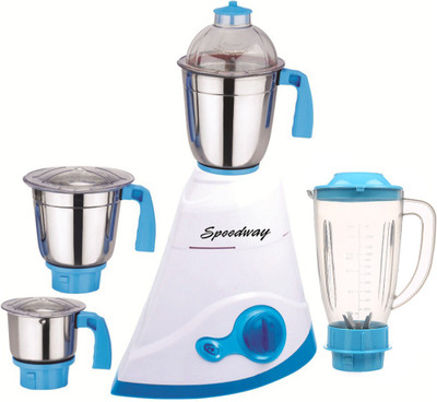 

speedway ABS Body MG16-WFJ32 600 W Juicer Mixer Grinder(Multicolor, 4 Jars)