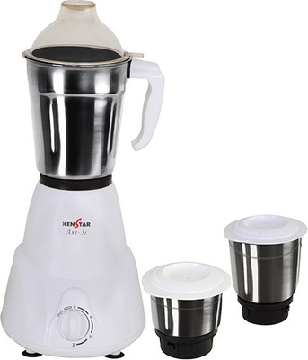 

Kenstar AXE-3S 500 W Juicer Mixer Grinder(White, 3 Jars)