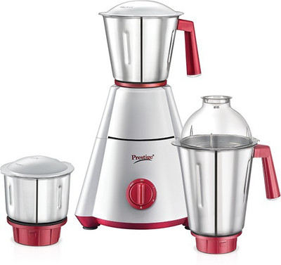 

Prestige Nakshatra plus 750 W Mixer Grinder(white and red, 3 Jars)