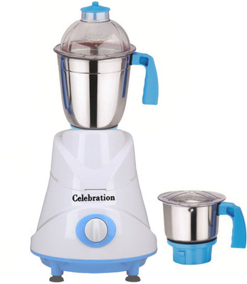 

Celebration MG16-501 600 W Mixer Grinder(Blue, 2 Jars)
