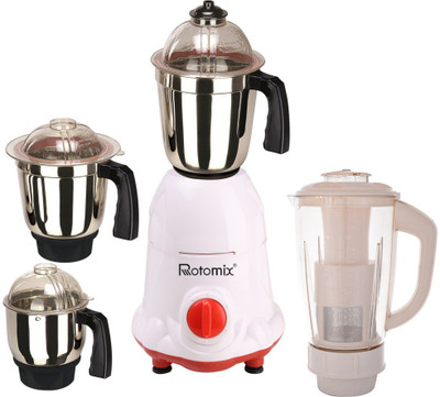 

Rotomix RTM-MG16 57 750 W Mixer Grinder(White, 4 Jars)