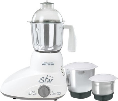 

Maharaja Whiteline Star 500 W Mixer Grinder(3 Jars)