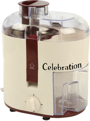 

Celebration Latest Upgrade Juicer-6 450 W Juicer(Brown, 1 Jar)