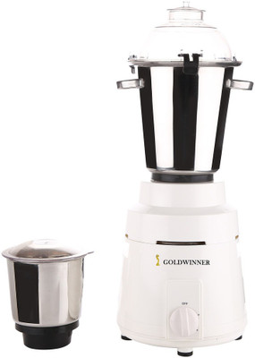 

Goldwinner GW_COMR_1200Watts_MA17 1200 W Mixer Grinder(White, 2 Jars)