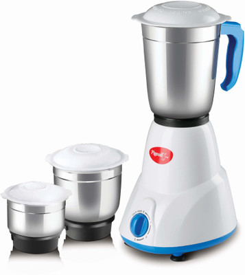 Pigeon Gusto 550 W Mixer Grinder (White, 3 Jars) 