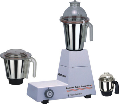

Rotomix Roto 600 SumeetBody 600 W Mixer Grinder(White, 3 Jars)