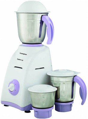 Crompton SIERRA 500 W Mixer Grinder(White, 3 Jars)