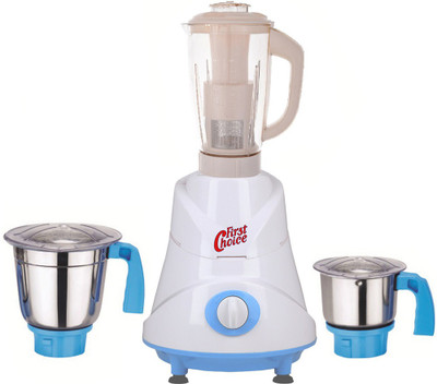 

Firstchoice Latest Jar attachments of chutney medium & juicer jarType-510 600 W Juicer Mixer Grinder(Multicolor, 3 Jars)