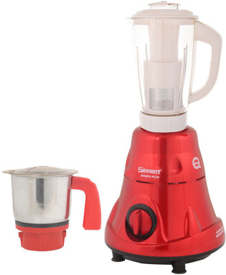 

Sunmeet Latest Jar attachments of chutney & juicer jarType-357 600 W Juicer Mixer Grinder(Multicolor, 2 Jars)