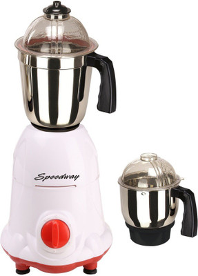 

speedway SW-MG16 5 600 W Mixer Grinder(White, 2 Jars)