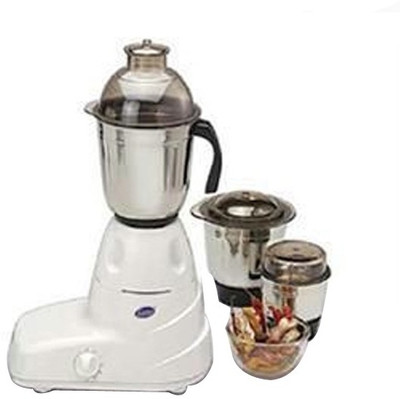 

GLEN 4025 500 W Mixer Grinder(White, 3 Jars)
