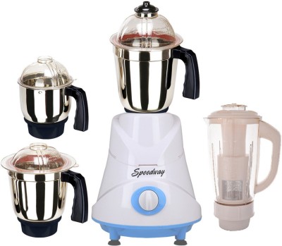 

speedway SW 750 ButlerBlackJars 750 W Mixer Grinder(Black, 4 Jars)