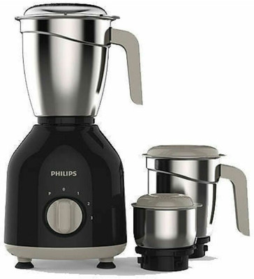 

Philips hl 7756 750 W Mixer Grinder(Black, 3 Jars)