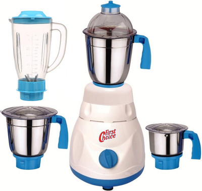 

Firstchoice ABS Body MG16-WFJ36 600 W Juicer Mixer Grinder(Multicolor, 4 Jars)