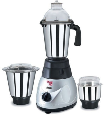 

Maggi Spider 750 W Juicer Mixer Grinder(Silver, 3 Jars)