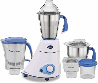 preethi blue leaf platinum select mg226 750 w mixer grinder