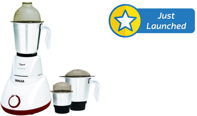 

Inalsa Xpert 750 W Mixer Grinder(White & Red, 3 Jars)