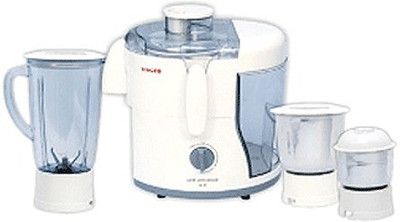 

Singer JMG Squeezy 500 W Juicer Mixer Grinder(White, Blue, 3 Jars), Blue;white