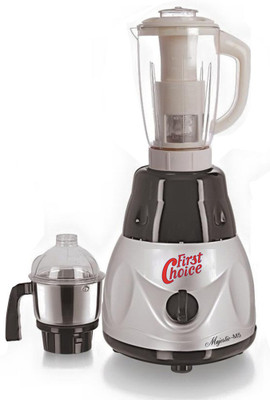 

Firstchoice Latest Jar attachments of chutney & juicer jarType-100 1000 W Juicer Mixer Grinder(Multicolor, 2 Jars)