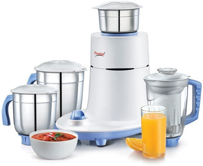 

Prestige Mist 550 W Juicer Mixer Grinder(White, 4 Jars)