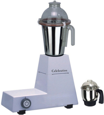 

Celebration MG16-571 600 W Mixer Grinder(White, 2 Jars)