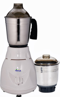 

Virtue VMG-125 450 W Mixer Grinder(White, 2 Jars)