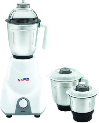 

Orient Actus MG5501G 550 W Mixer Grinder(White, 3 Jars)