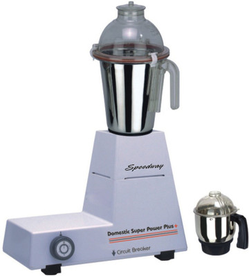 

speedway MG16-574 600 W Mixer Grinder(White, 2 Jars)
