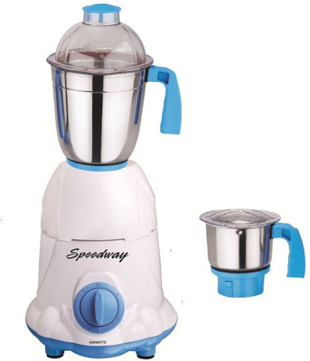 

speedway SW-MG16 3 600 W Mixer Grinder(White, 2 Jars)