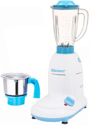 

Sunmeet ABS Body MGJ-WFJ16-26 600 W Mixer Grinder(Multicolor, 2 Jars)