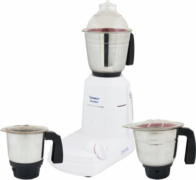 

Sunmeet Super 750 W Mixer Grinder(White, 3 Jars)