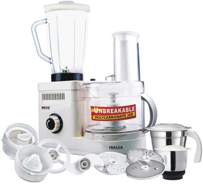 26 OFF on Inalsa Maxie Dx 600 W Juicer Mixer Grinder White 4