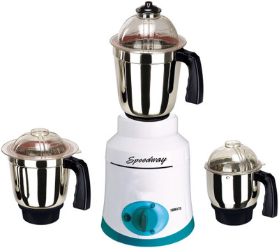 

speedway SW-MG16 123 1000 W Mixer Grinder(Green, 3 Jars)