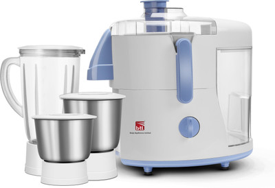 

BTL Bajaj J-7 500 W Juicer Mixer Grinder(White, 3 Jars)