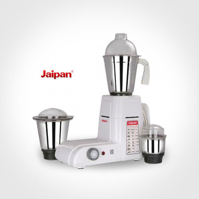 

Jaipan Super Deluxe 750 W Juicer Mixer Grinder(White, 3 Jars)