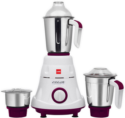 

Cello Grind-N-Mix 900 500 W Mixer Grinder(White, Purple, 3 Jars), Purple;white