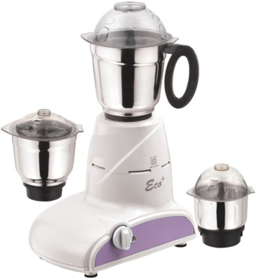 

Apex Eco Plus 550 W Mixer Grinder(White, 3 Jars)