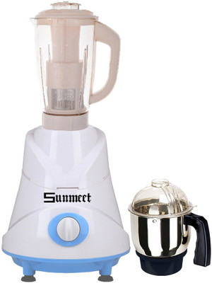 

Sunmeet Latest Jar attachments of chutney & juicer jarType-372 750 W Juicer Mixer Grinder(Multicolor, 2 Jars)
